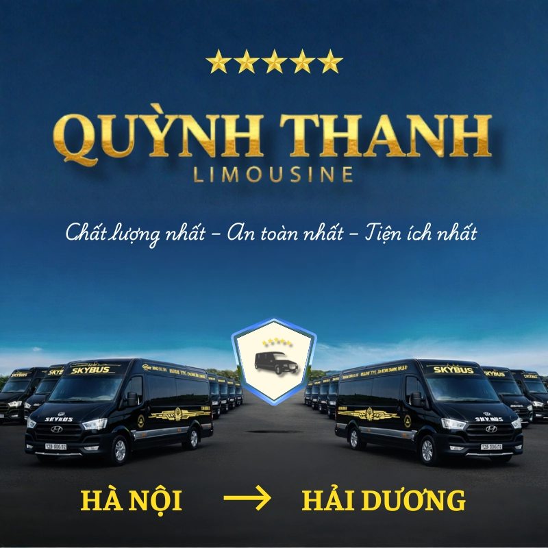 Đặt xe Hà Nội -> Hải Dương