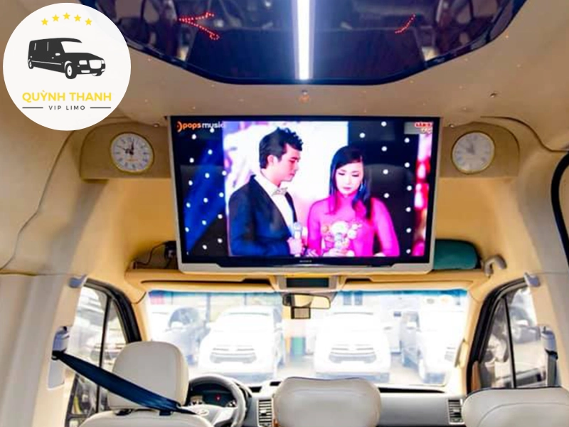 Tiện ích xe Limousine 11 ghế VIP