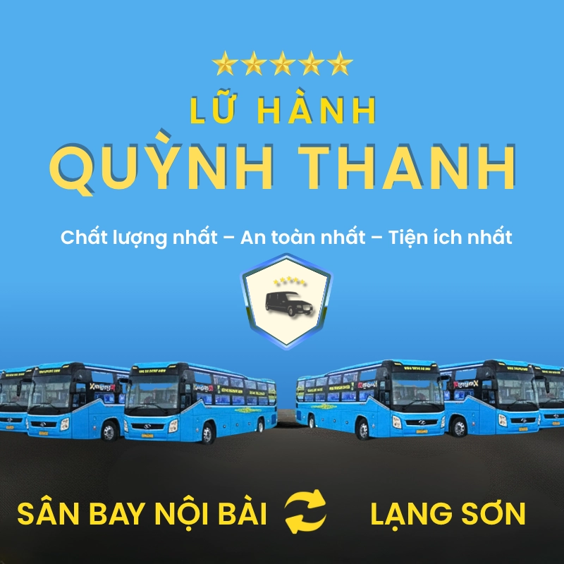 Đặt xe sân bay Nội Bài <-> Lạng Sơn