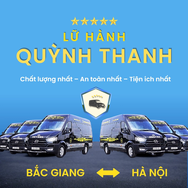 Đặt Xe Bắc Giang <-> Hà Nội 