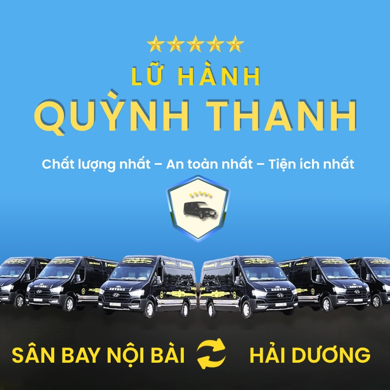 Đặt xe sân bay Nội Bài <-> Hải Dương