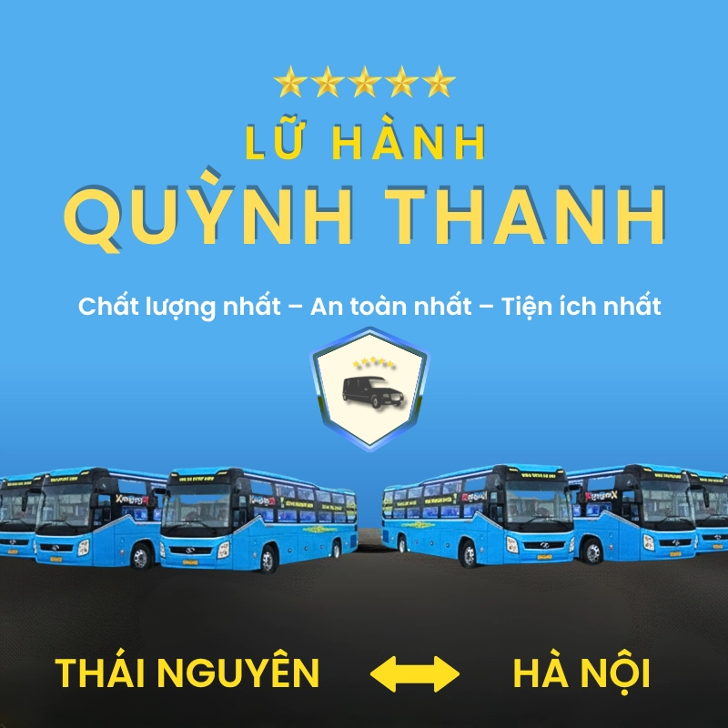 Đặt xe Thái Nguyên <-> Hà Nội 