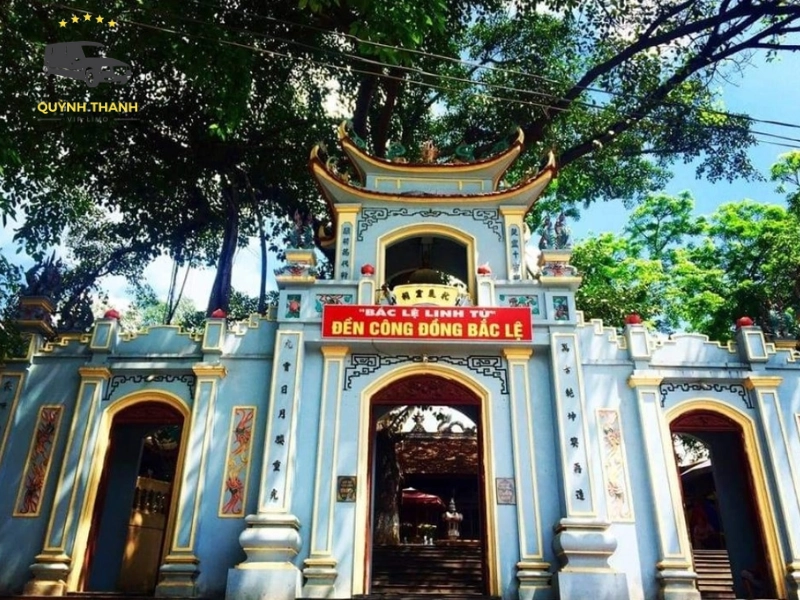 Vị trí và kiến trúc độc đáo của Đền Bắc Lệ