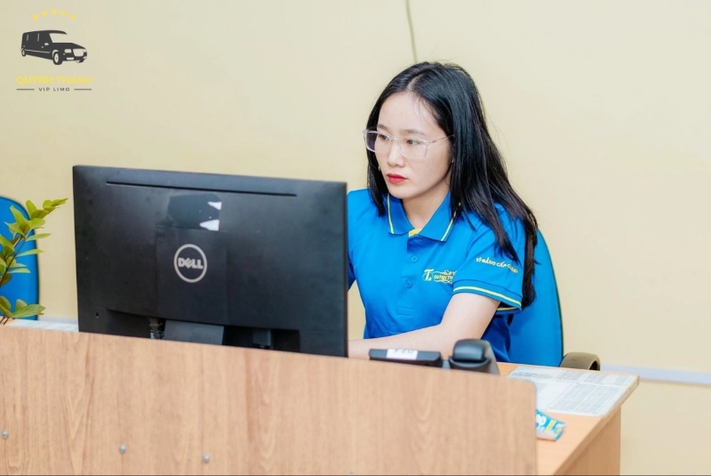 Quy trình đặt vé đơn giản và nhanh chóng tại Quỳnh Thanh Limousine