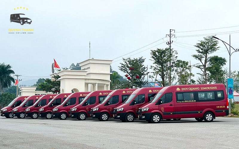 Lịch trình di chuyển và các điểm đón trả khách của nhà xe Duy Quang