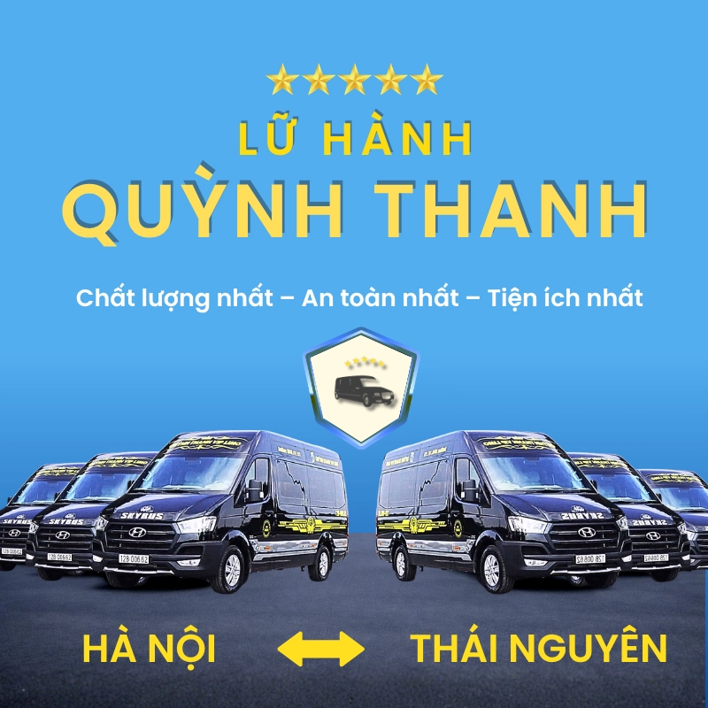 Đặt xe Hà Nội <-> Thái Nguyên