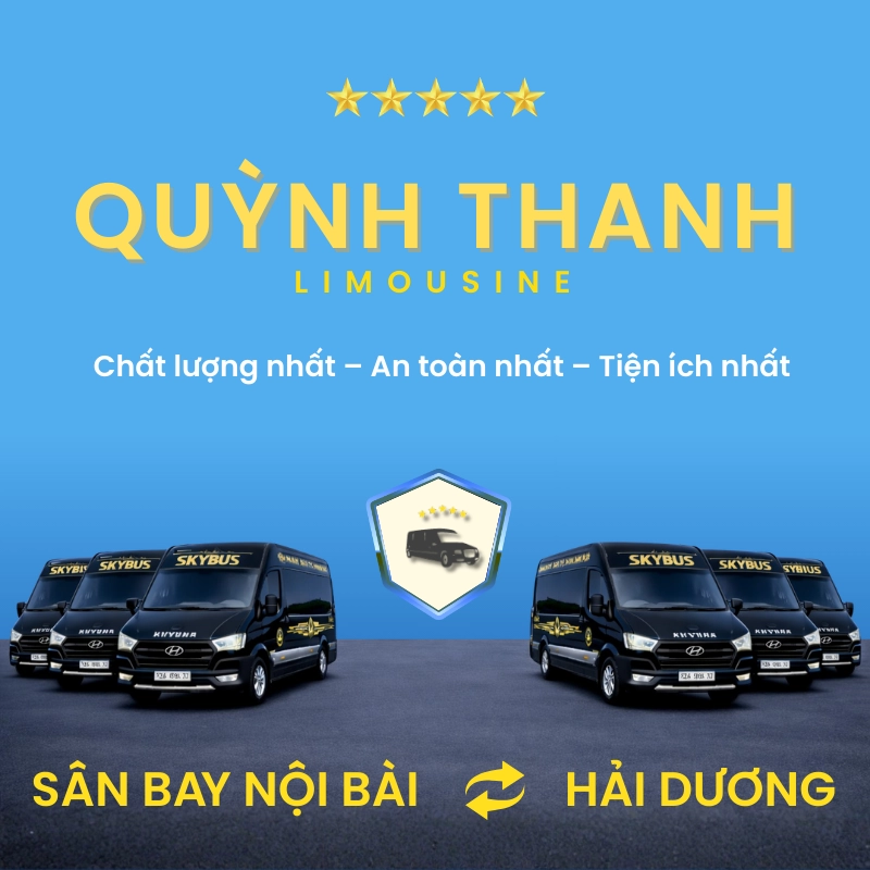 Tổng quan lịch trình và giá vé xe Limousine Nội Bài Hải Dương