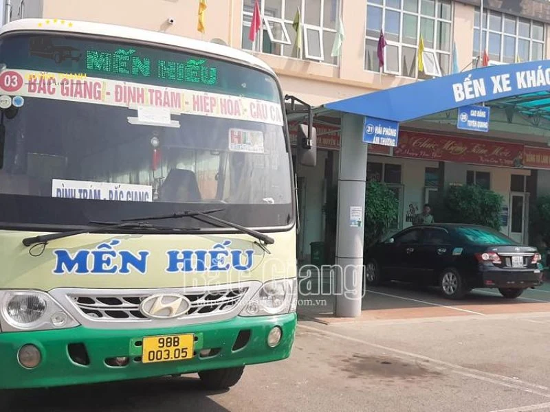 nhà xe mến hiếu bắc giang nhà xe mến hiếu bắc giang