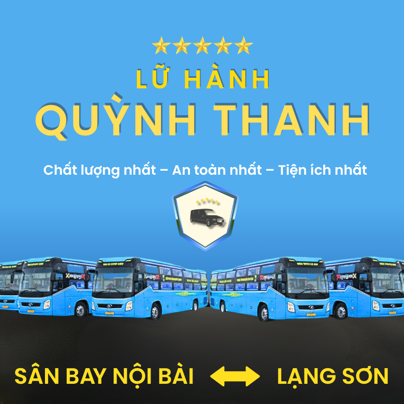 Đặt xe sân bay Nội Bài <-> Lạng Sơn