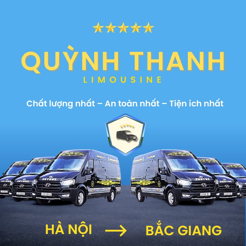 Đặt xe Hà Nội -> Bắc Giang