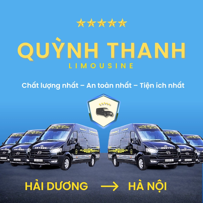 Đặt xe Hải Dương -> Hà Nội