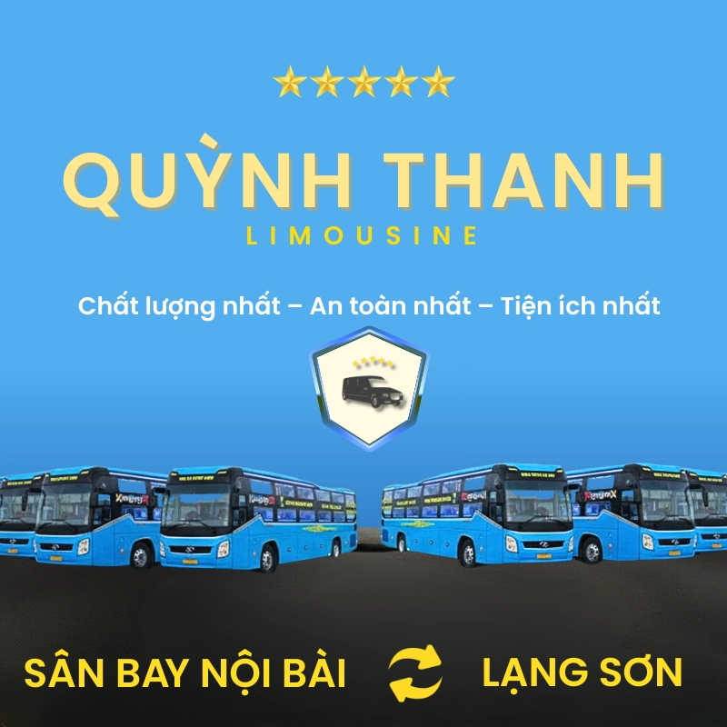 Đặt xe sân bay Nội Bài <-> Lạng Sơn