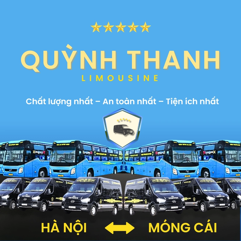 Đặt xe Hà Nội <-> Móng Cái