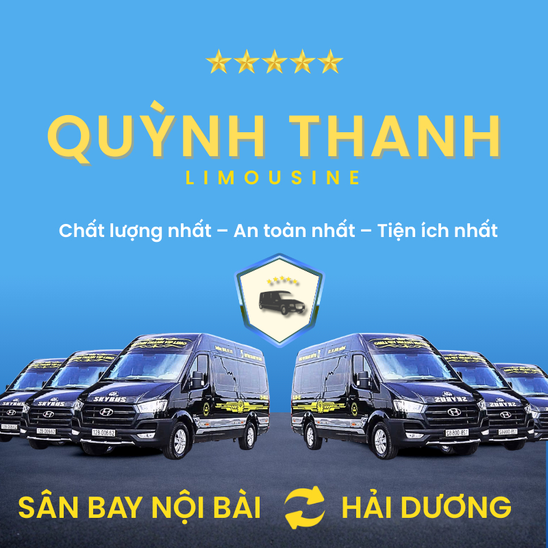 Đặt xe sân bay Nội Bài <-> Hải Dương