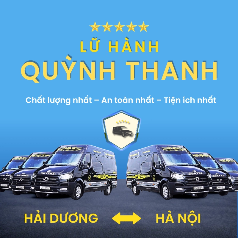 Đặt xe Hải Dương <-> Hà Nội