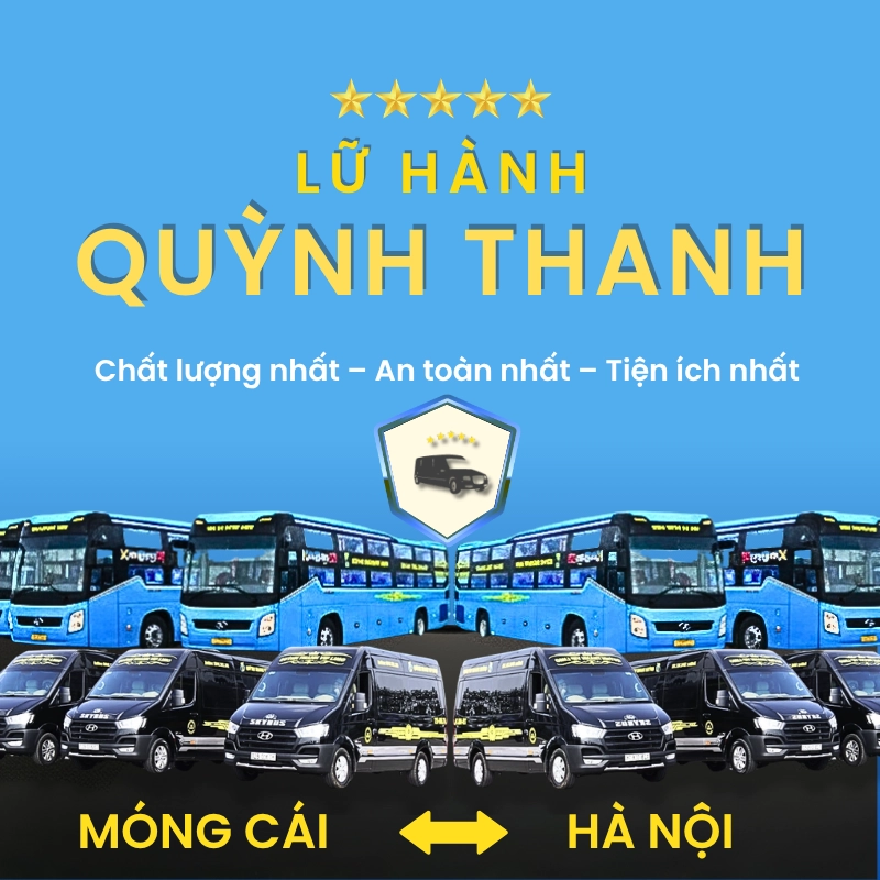 Đặt xe Móng Cái <-> Hà Nội