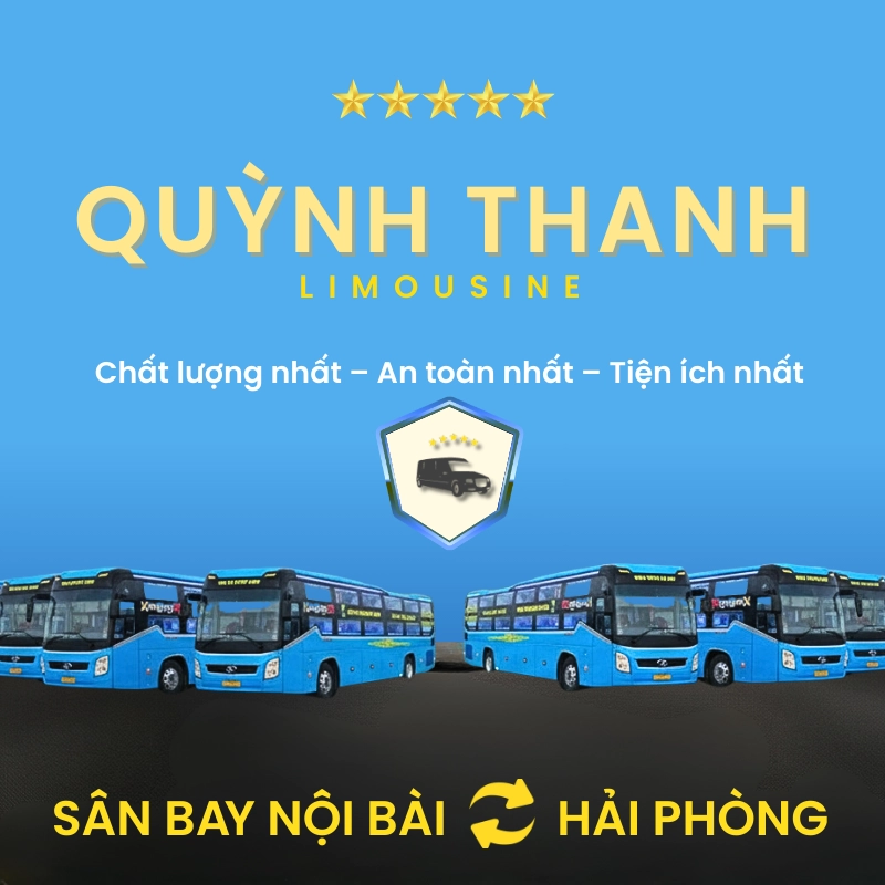 Đặt xe sân bay Nội Bài <-> Hải Phòng
