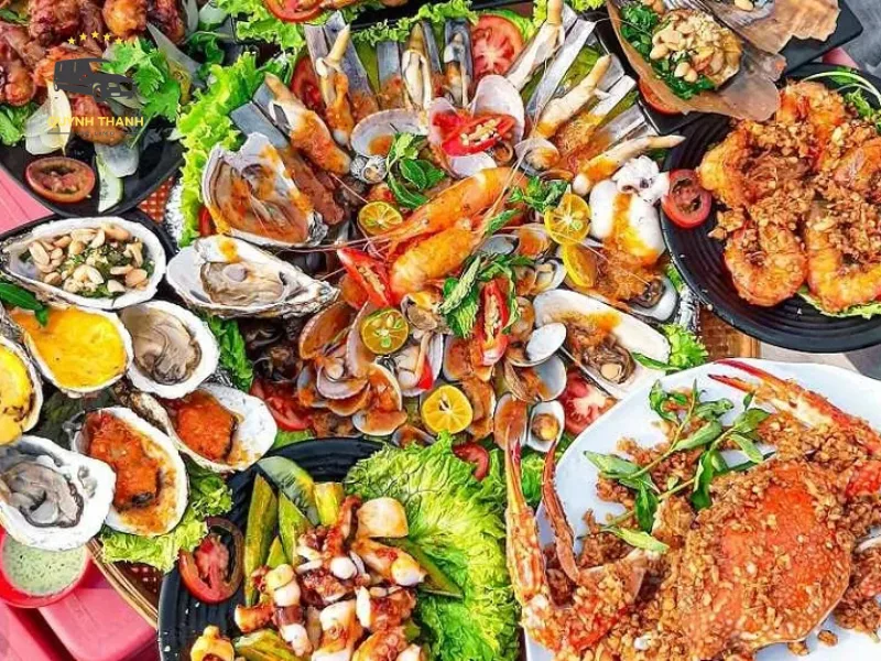 nhà hàng hải sản ngon ở móng cái