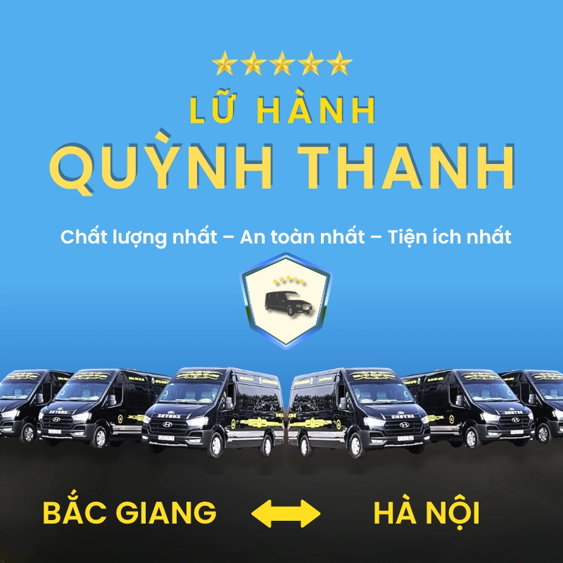 Đặt Xe Bắc Giang <-> Hà Nội 