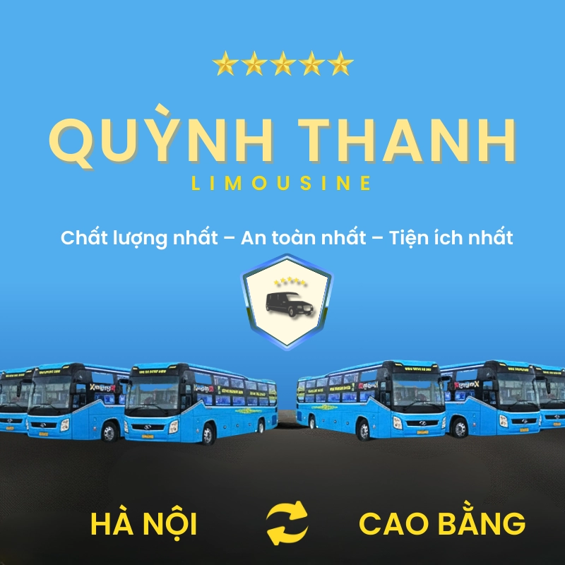 Đặt xe Hà Nội <-> Cao Bằng