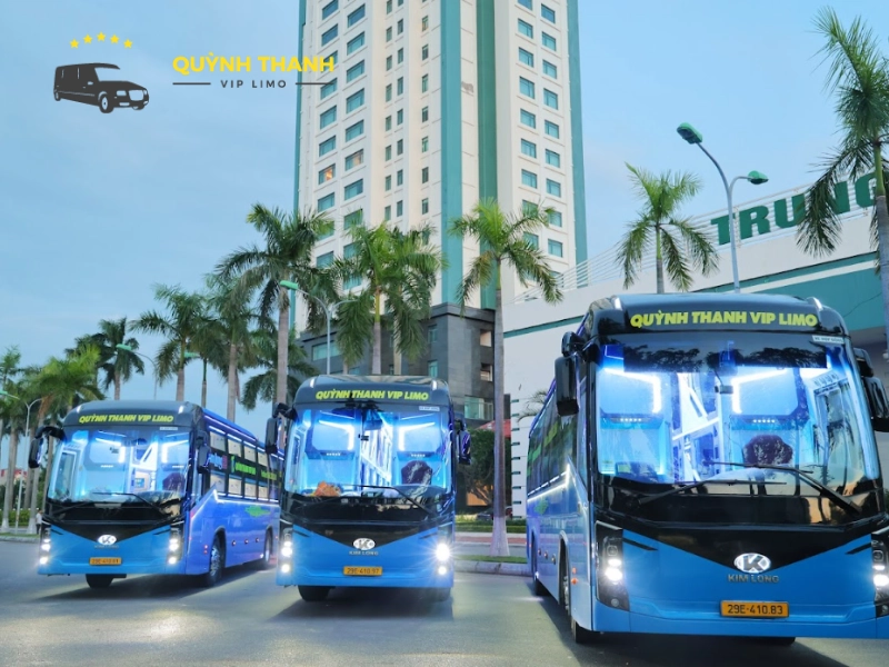 Các tuyến đường Quỳnh Thanh Limousine chạy