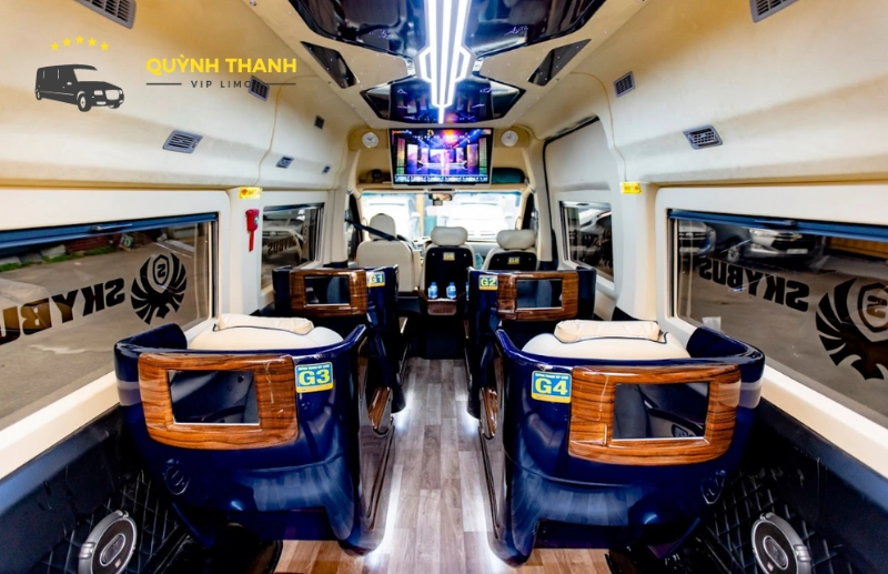 Trang bị tiện nghi chuẩn hạng thương gia