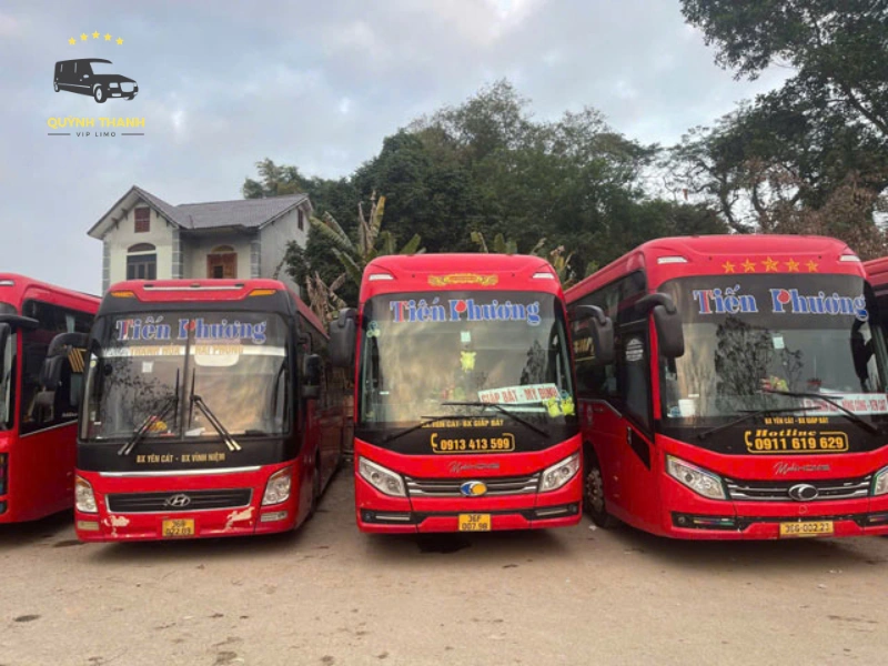 nhà xe tiến phương đi thái nguyên