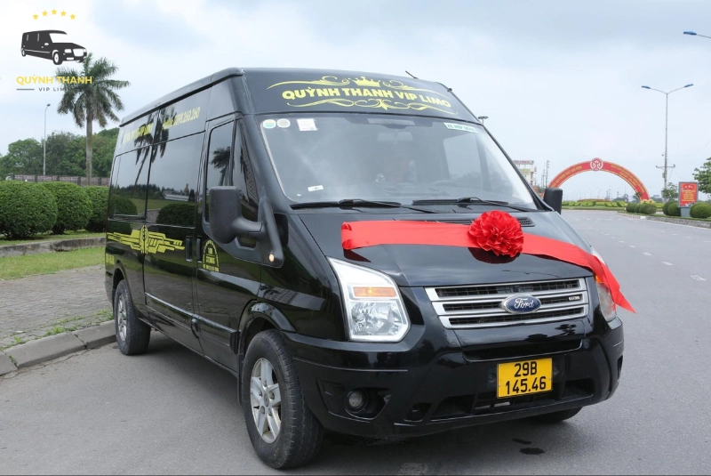 Di chuyển đến Khe Rỗ bằng Limousine cao cấp của Quỳnh Thanh Limousine
