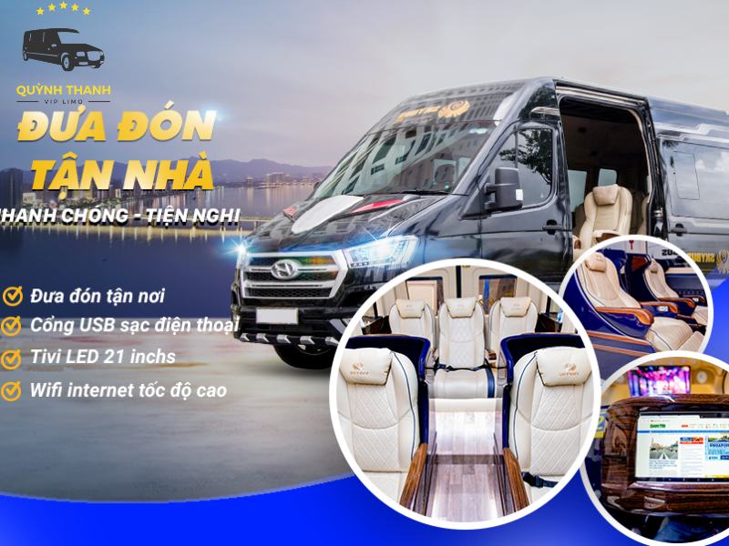 Dịch vụ đón trả khách hàng tận nơi tận tình