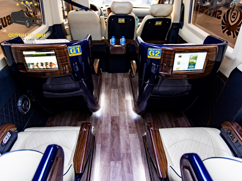 Những điểm nổi bật của xe Limousine Quỳnh Thanh