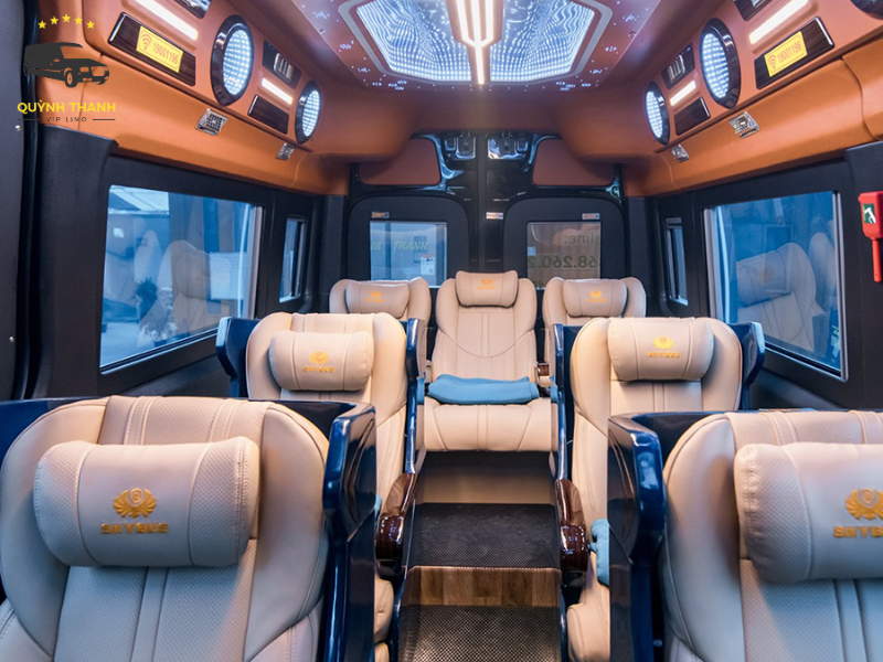 Các tiện ích đa năng của xe Quỳnh Thanh Limousine