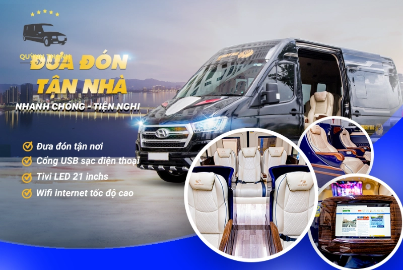 Dịch vụ đưa đón tận nơi